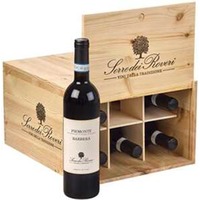 Serre dei Roveri Piemonte Barbera DOC 6er Holzkiste